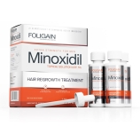 Foligain  Minoxidil 5% łysienie i wypadające włosy 3x60ML WYSYŁKA 19 KWIETNIA