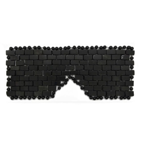  CRYSTALLOVE Maska na twarz i ciało z obsydianu