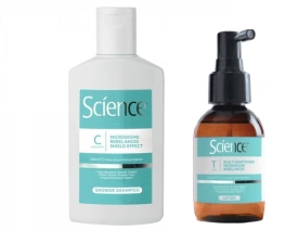 Szampon + Lotion Mikrobiom chroniący mikroflorę skóry głowy 200ml+100ml