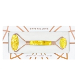  CRYSTALLOVE Masażer do twarzy z Bursztynu Cytrynowego