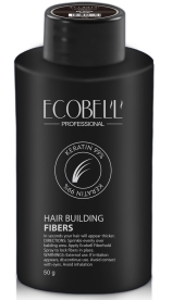 Mikrowłókna do zagęszczania włosów  Ecobell 99% keratyna 50g