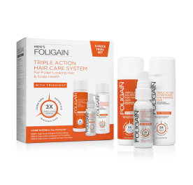 Foligain 3-częściowy zestaw przeciw wypadaniu włosów dla mężczyzn