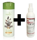 Tiande szampon przeciw siwieniu 420ml + Grey away 200ml