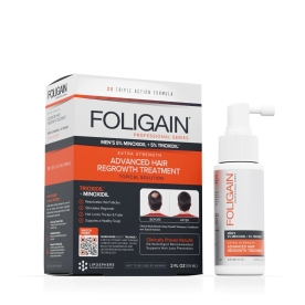 Foligain 5% Minoxidil + 5% Trioxidil dla mężczyzn